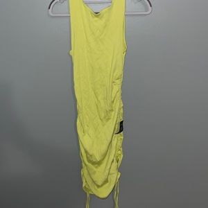 Lime Green Adjustable Dress